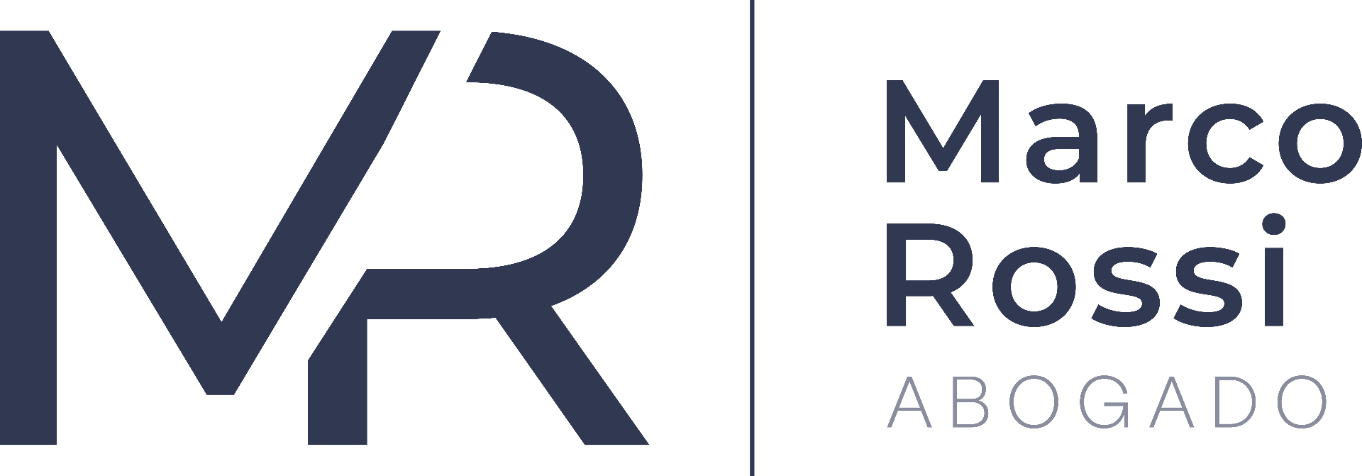 Logo del estudio jurídico Marco Rossi